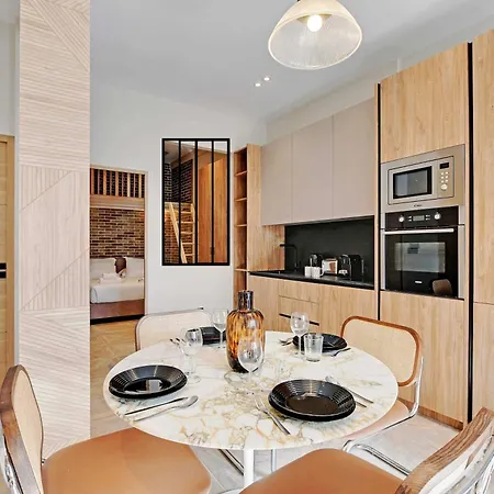 Modern Flat - 1br 4p - Sacre Coeur Apartment *